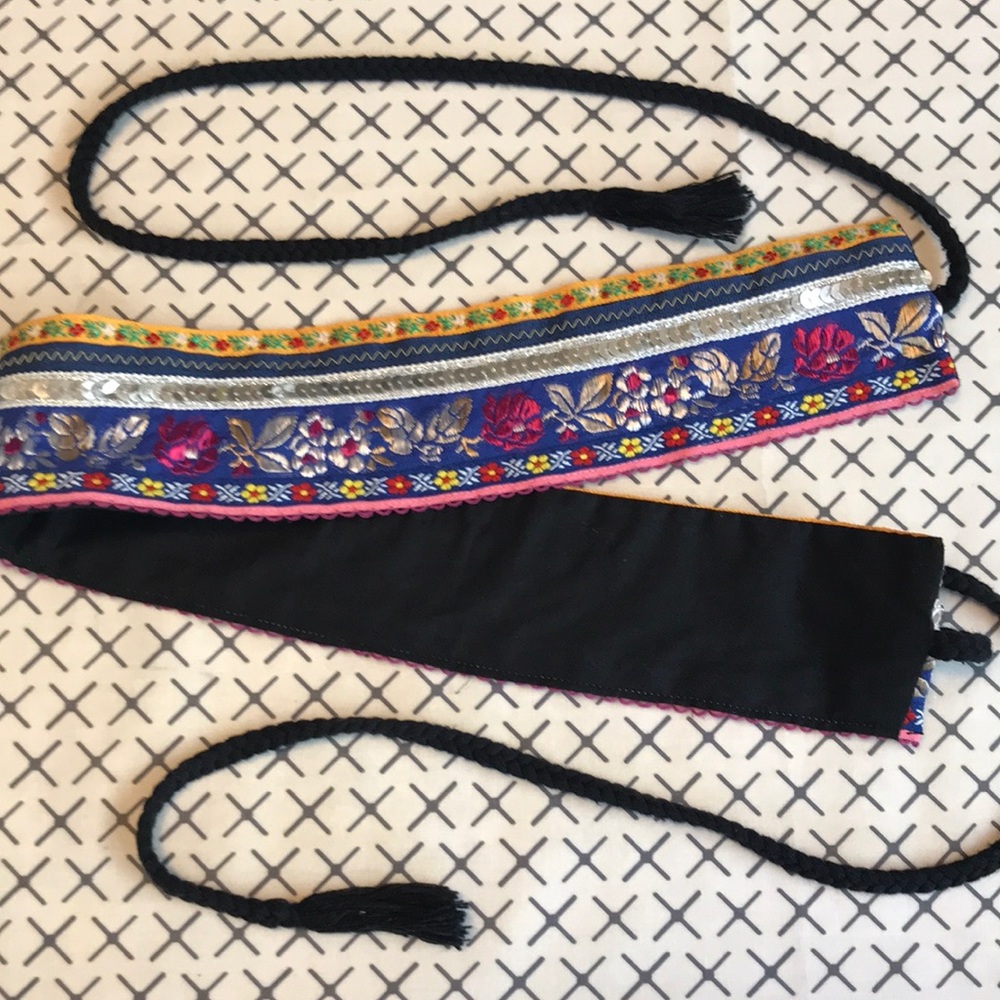 Anthro Moulinette Souers dress BELT